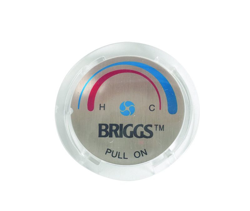 Single control index button for acrylic handle P300 -100 pack