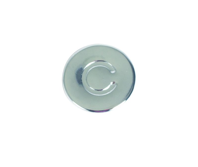 Cold metal index button for metal handle P275C