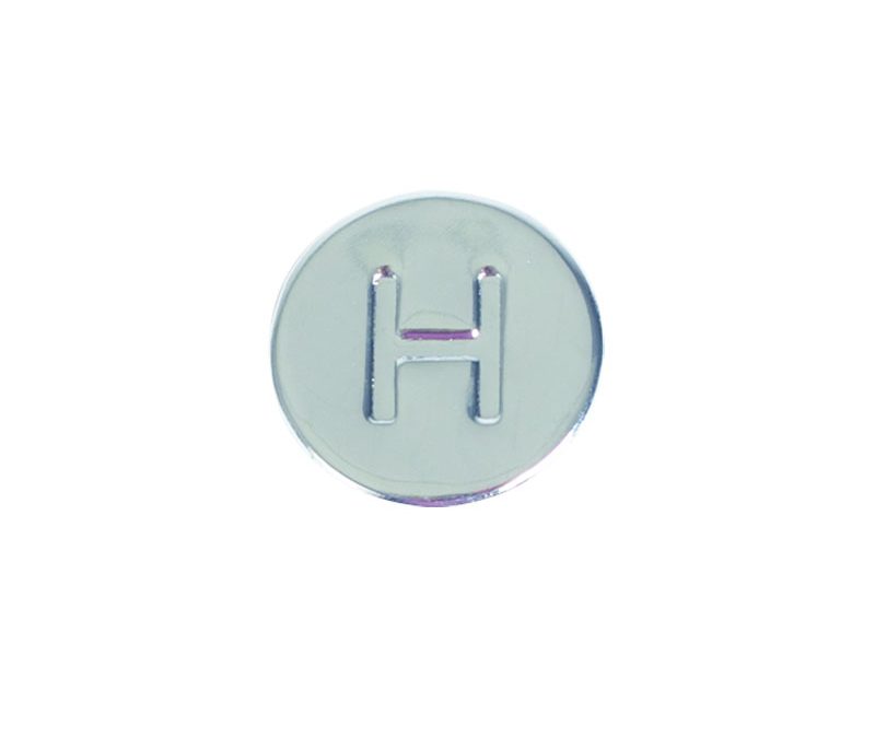 Hot metal index button for metal handle P275H