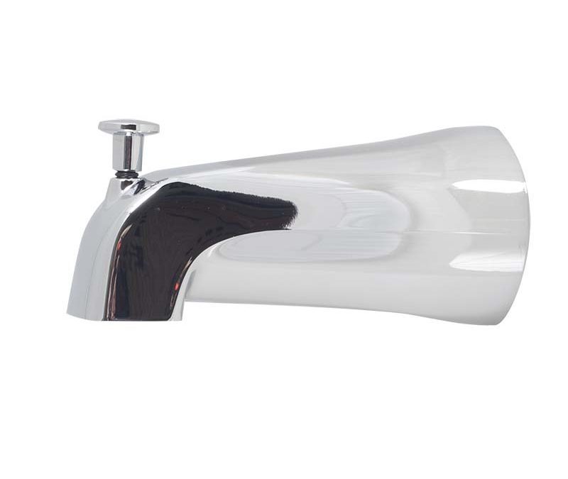 IPS Over Rim Tub Filler With Divert Spout