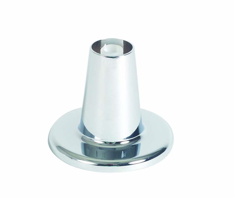Shurlock flange assembly for tub and shower – Chrome